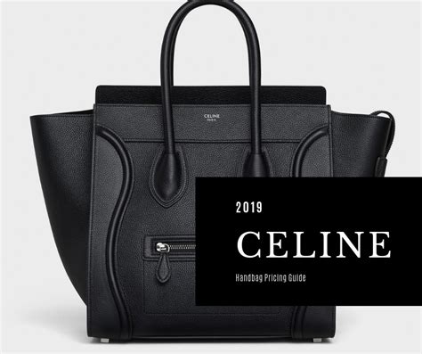 celine bag price in europe|Celine bag price list.